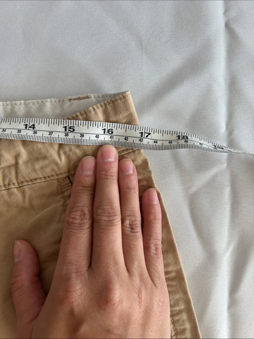 Divided Men's Beige Flat Front Shorts